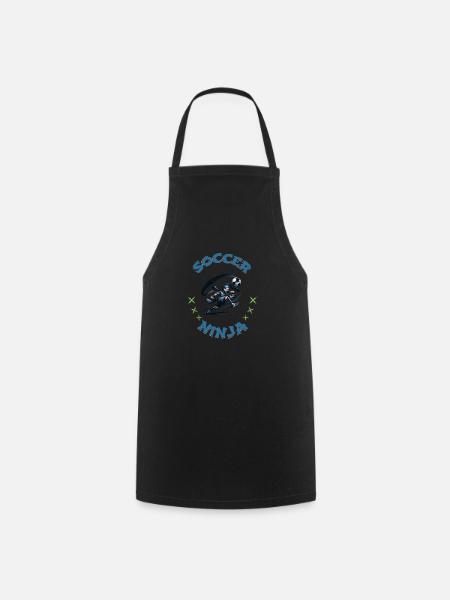 Football Ninja Sports athlétiques Arts martiaux - Tablier de cuisine - noir