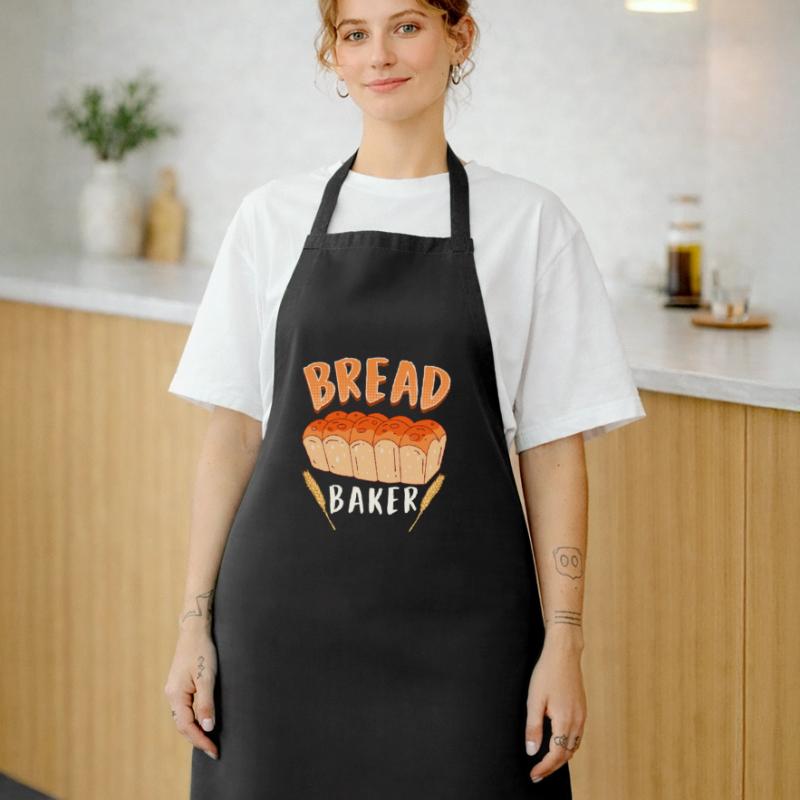 Bread Baker Baking Lovers Baking Bread Dough Cooking Apron