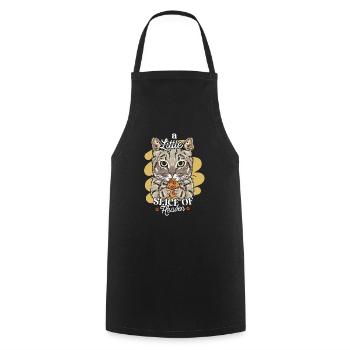 Un petit coin de paradis - Tablier de cuisine - noir - Devant - AI Model Male 185 dark (185cm)