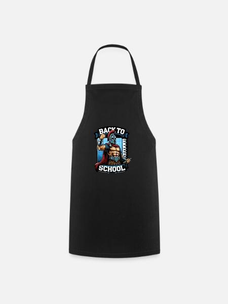 Professeur d'école de gladiateurs de la Rome antique - Tablier de cuisine - noir