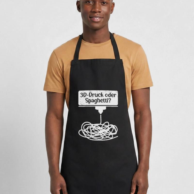 3D-Druck oder Spaghetti 3D Drucken Fail Kochschürze