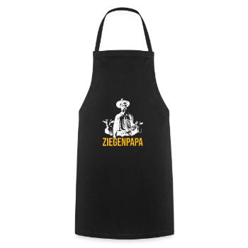 Goats Dad Farmer Farmer Farm Gift - Cooking Apron - black - Front - AI Model Male 185 dark (185cm)