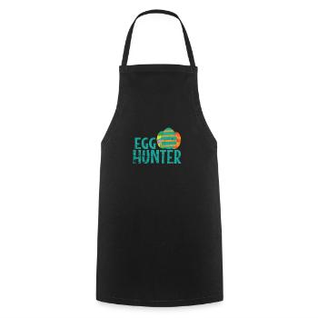 Egg Hunter Easter Colorful Easter Eggs - Cooking Apron - black - Front - AI Model Male 185 dark (185cm)