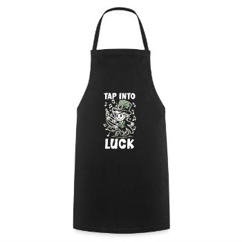 Irish Dancing Ireland Outfit Irish Music - Cooking Apron - black - Front - AI Model Male 185 dark (185cm)