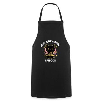 K-Drama Lover Funny KDrama Mom - Cooking Apron - black - Front - AI Model Male 185 dark (185cm)