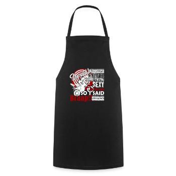 Motocross I Love Motocross - Cooking Apron - black - Front - AI Model Male 185 dark (185cm)