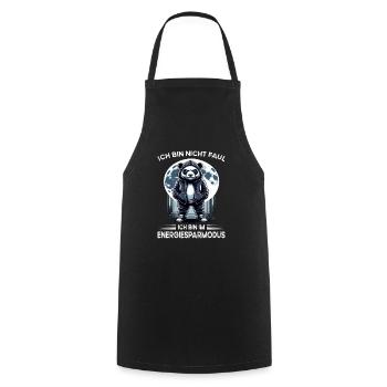 I hate people morning grouch in the office funny - Cooking Apron - black - Front - AI Model Male 185 dark (185cm)