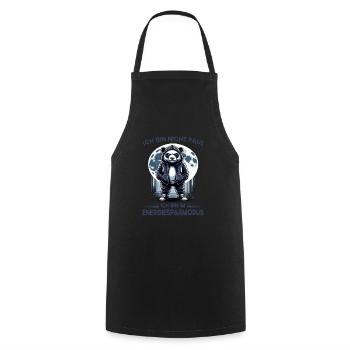 I hate people morning grouch in the office funny - Cooking Apron - black - Front - AI Model Male 185 dark (185cm)