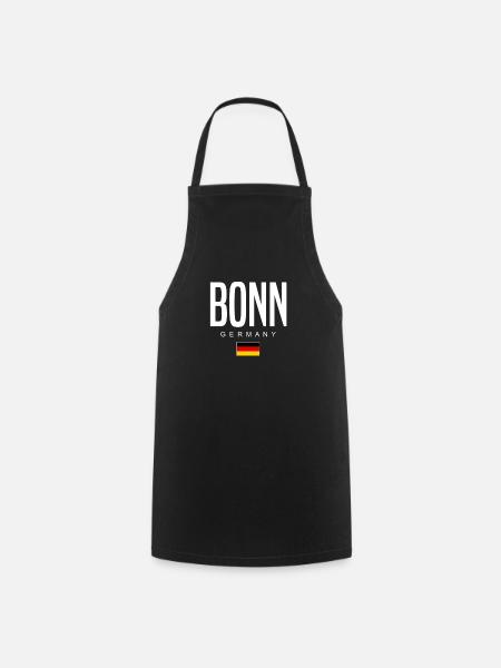 Bonn - Kochschürze - Schwarz