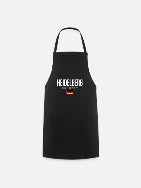 Heidelberg - Kochschürze - Schwarz