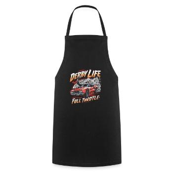 Demo Derby Demolition Derby Demolition Derby - Cooking Apron - black - Front - AI Model Male 185 dark (185cm)