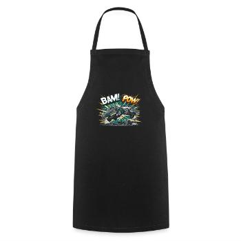 Demo Derby Demolition Derby Demolition Derby - Cooking Apron - black - Front - AI Model Male 185 dark (185cm)
