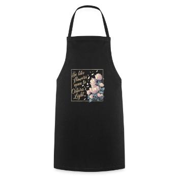 Ostara Eostre Equinox Witch Pagan Goddess Rituals - Cooking Apron - black - Front - AI Model Male 185 dark (185cm)