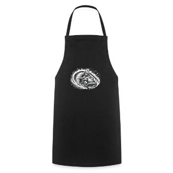 Luge Neige Luge Sport d’hiver Winter Outdood - Tablier de cuisine - noir - Devant - AI Model Male 185 dark (185cm)