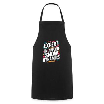 Luge Neige Luge Sport d’hiver Winter Outdood - Tablier de cuisine - noir - Devant - AI Model Male 185 dark (185cm)