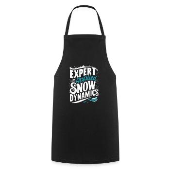 Luge Neige Luge Sport d’hiver Winter Outdood - Tablier de cuisine - noir - Devant - AI Model Male 185 dark (185cm)