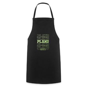 Plano, Texas, a city in the United States - Cooking Apron - black - Front - AI Model Male 185 dark (185cm)