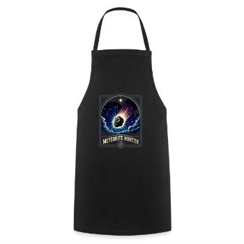 Geology Stone Hunt Agate Hunter Stone Collecting - Cooking Apron - black - Front - AI Model Male 185 dark (185cm)