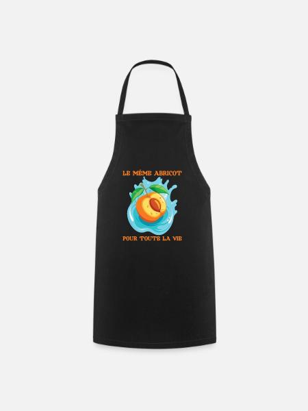 EVG Homme EVG Humour EVG Futur Marié Cadeau EVG - Tablier de cuisine - noir