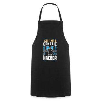 Microbiologist Microbiology Lab Staph Biology - Cooking Apron - black - Front - AI Model Male 185 dark (185cm)