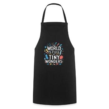 Microbiologist Microbiology Lab Staph Biology - Cooking Apron - black - Front - AI Model Male 185 dark (185cm)