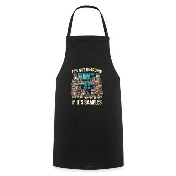 Microbiologist Microbiology Lab Staph Biology - Cooking Apron - black - Front - AI Model Male 185 dark (185cm)