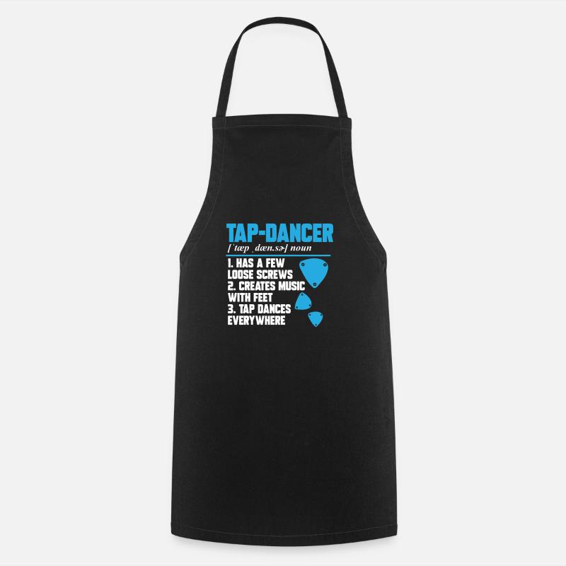 Tap Dance Teacher Tap Dancer Tap Dance - Cooking Apron - black