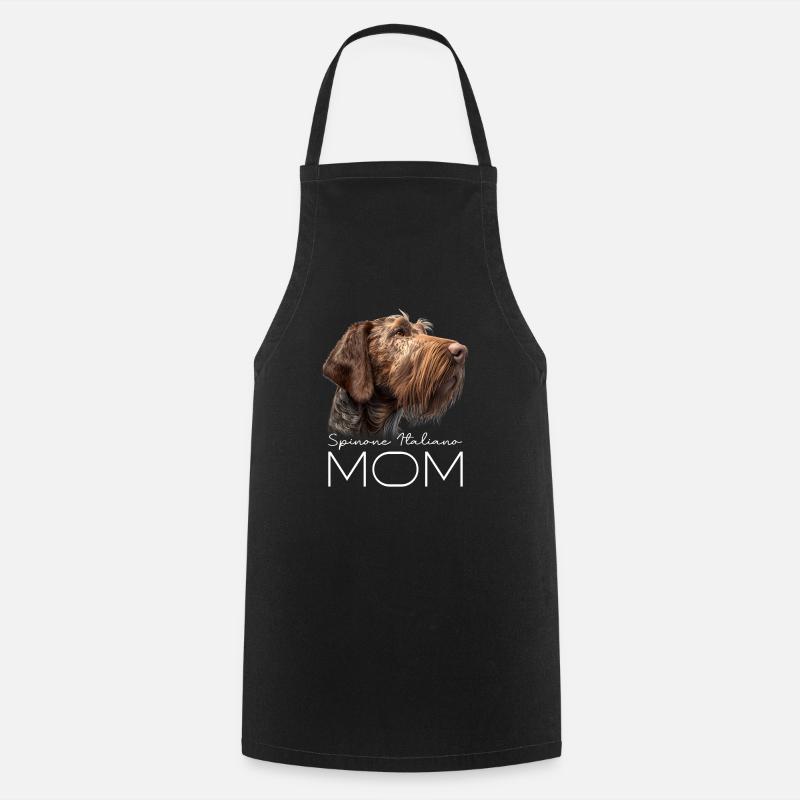 Spinone Italiano Mama - Cooking Apron - black