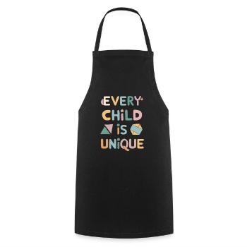 Sonderpädagogik-lehrer "sped Teacher Inclusion" - Cooking Apron - black - Front - AI Model Male 185 dark (185cm)