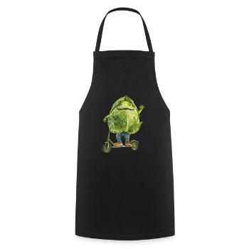 Kohl Scooter - Kochschürze - Schwarz - Vorne - AI Model Male 185 dark (185cm)