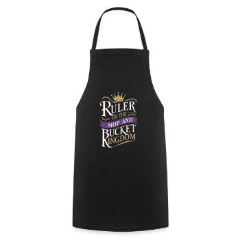 School administrators School staff Caretakers - Cooking Apron - black - Front - AI Model Male 185 dark (185cm)