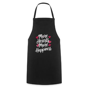 Polyamorous Community Polyamorous Parenting - Cooking Apron - black - Front - AI Model Male 185 dark (185cm)