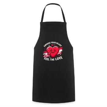 Smudge Sage Feder Spirituelle Hexerei Meditieren - Kochschürze - Schwarz - Vorne - AI Model Male 185 dark (185cm)