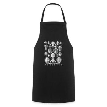 The Humor of Paleontology Dinosaurs - Cooking Apron - black - Front - AI Model Male 185 dark (185cm)