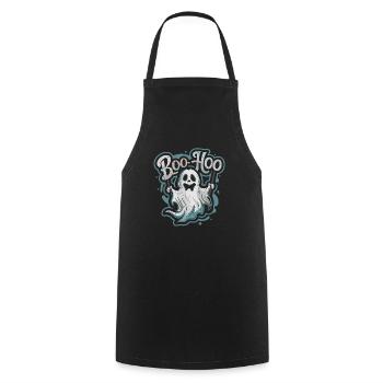 Emo Revival and Alternative Fashion for Scene Kids - Cooking Apron - black - Front - AI Model Male 185 dark (185cm)