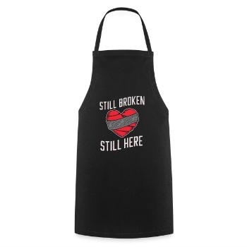 Revival emo et mode alternative pour Scene Kids - Tablier de cuisine - noir - Devant - AI Model Male 185 dark (185cm)
