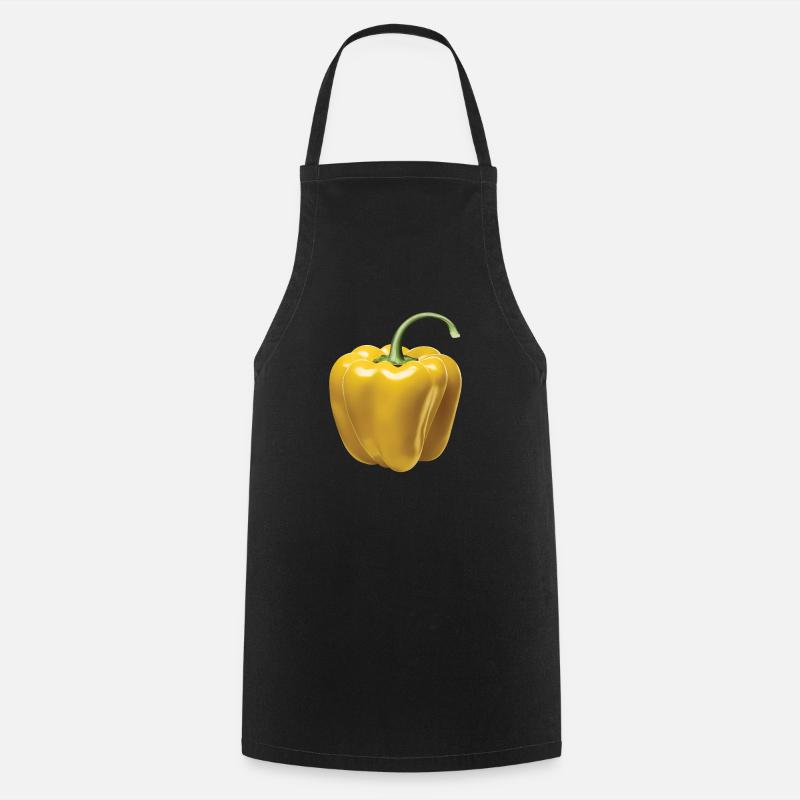 Paprika Geschenk - Kochschürze - Schwarz