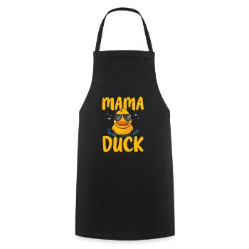 Rubber Duck Rubber Duck - Cooking Apron - black - Front - AI Model Male 185 dark (185cm)