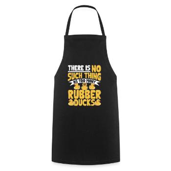 Rubber Duck Rubber Duck - Cooking Apron - black - Front - AI Model Male 185 dark (185cm)