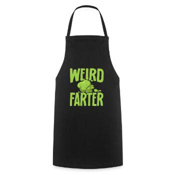 fart farting farting farting - Cooking Apron - black - Front - AI Model Male 185 dark (185cm)