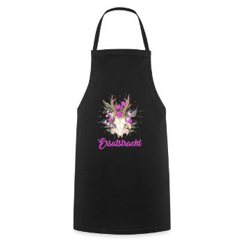 Münchner Volksfest ERSATZTRACHT Dirndl Trachten - Cooking Apron - black - Front - AI Model Male 185 dark (185cm)
