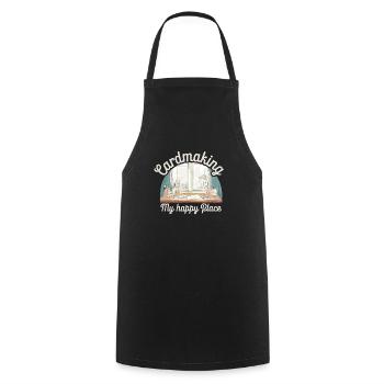 Cardmaker Scrapbooking Card Making Sets For - Cooking Apron - black - Front - AI Model Male 185 dark (185cm)