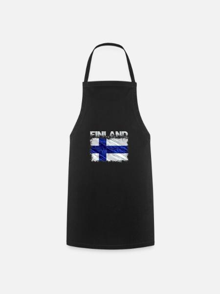 Finnland - Kochschürze - Schwarz