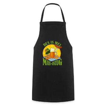 Münchner Volksfest MEI MASS-ANZUG Lustiges - Cooking Apron - black - Front - AI Model Male 185 dark (185cm)