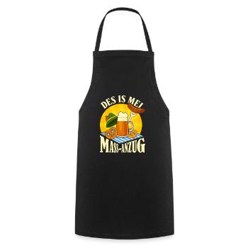 Münchner Volksfest MEI MASS-ANZUG Lustiges - Cooking Apron - black - Front - AI Model Male 185 dark (185cm)