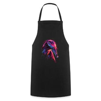 Anteater - Cooking Apron - black - Front - AI Model Male 185 dark (185cm)