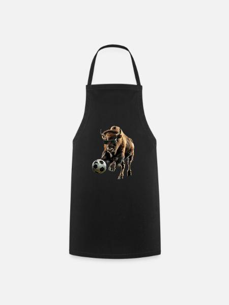 Bison - Kochschürze - Schwarz
