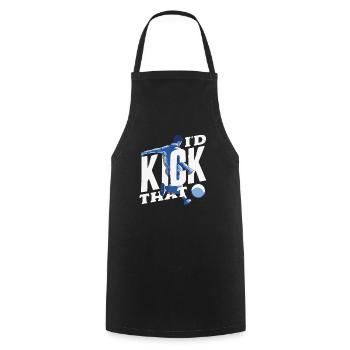 Légende du joueur de kickball - Tablier de cuisine - noir - Devant - AI Model Male 185 dark (185cm)