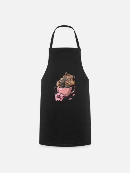 Wasserschwein - Forklæde - sort