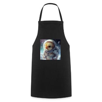 Chicken - Cooking Apron - black - Front - AI Model Male 185 dark (185cm)